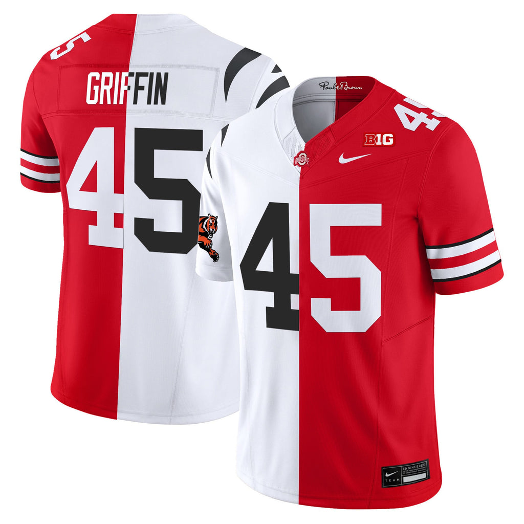 Ohio State Buckeyes Split Vapor Limited Jersey V2 - All Stitched