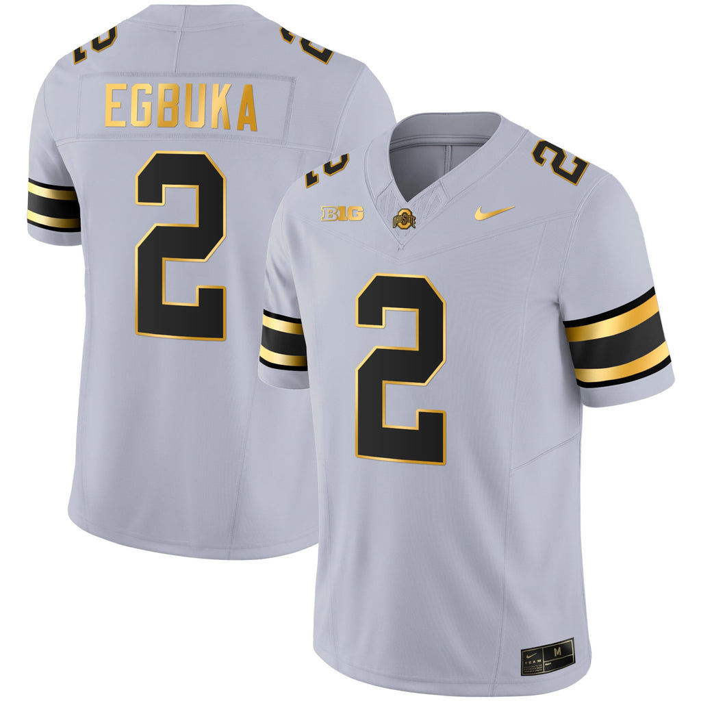 Men's Ohio State Buckeyes Gold Jersey - All Stitched