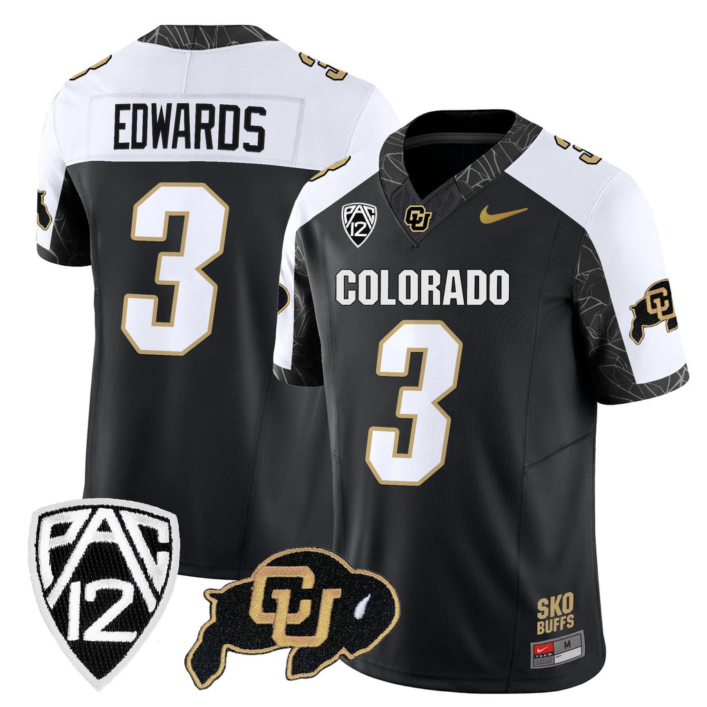 Men's Colorado Buffaloes Rocky Style Vapor Limited Jersey - All Stitched