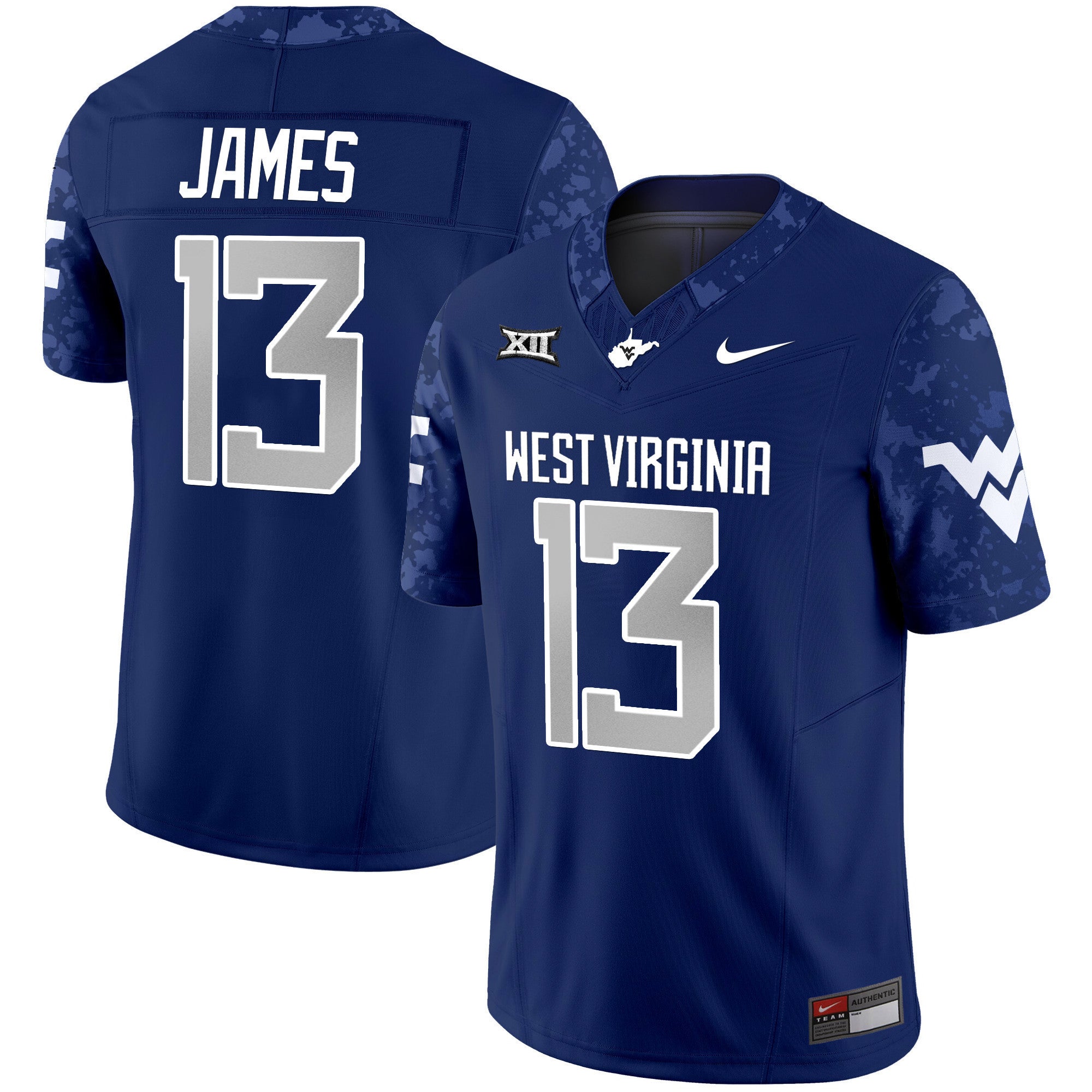Women's West Virginia Mountaineers 2024 Vapor Limited Jersey V2 - All Stitched