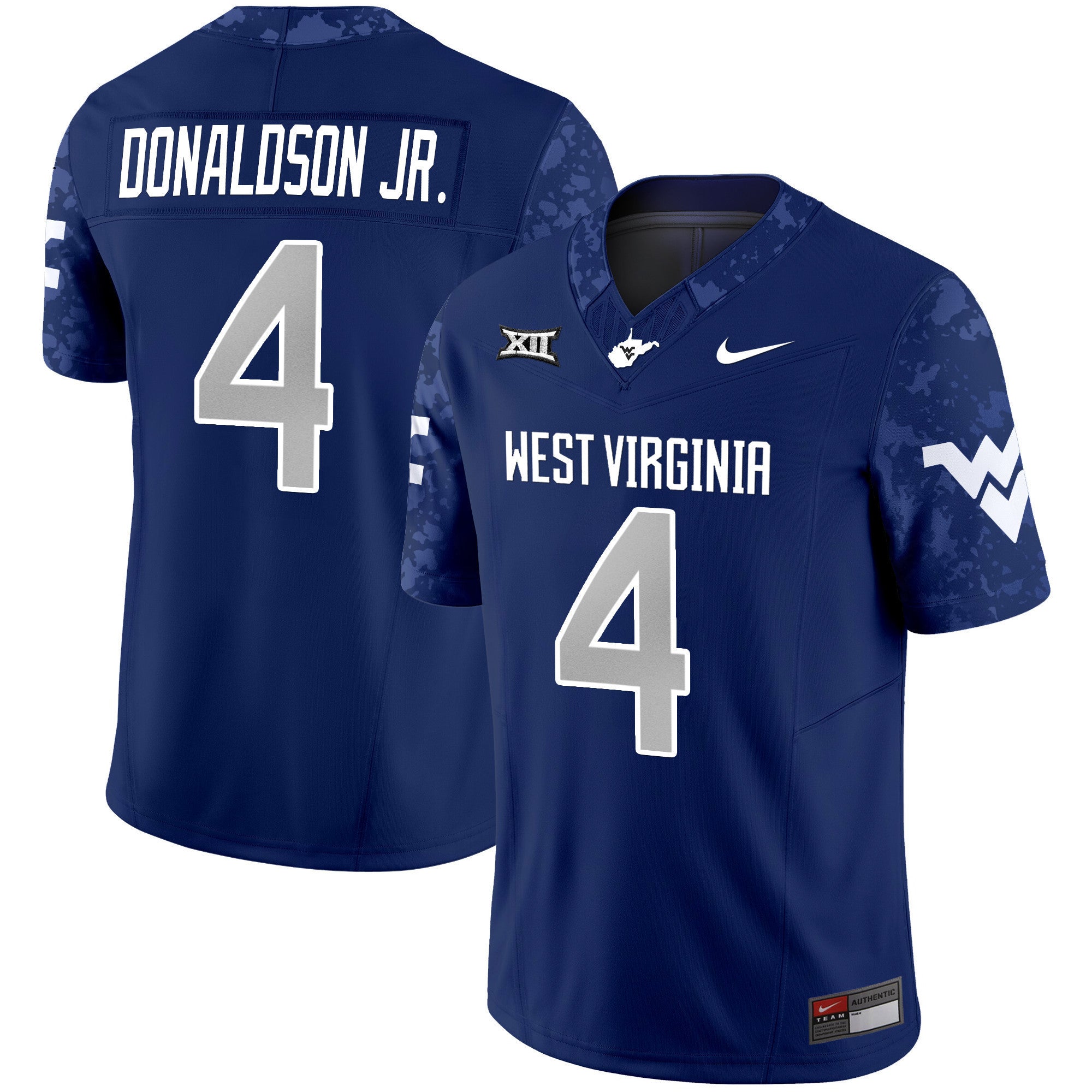 Women's West Virginia Mountaineers 2024 Vapor Limited Jersey V2 - All Stitched