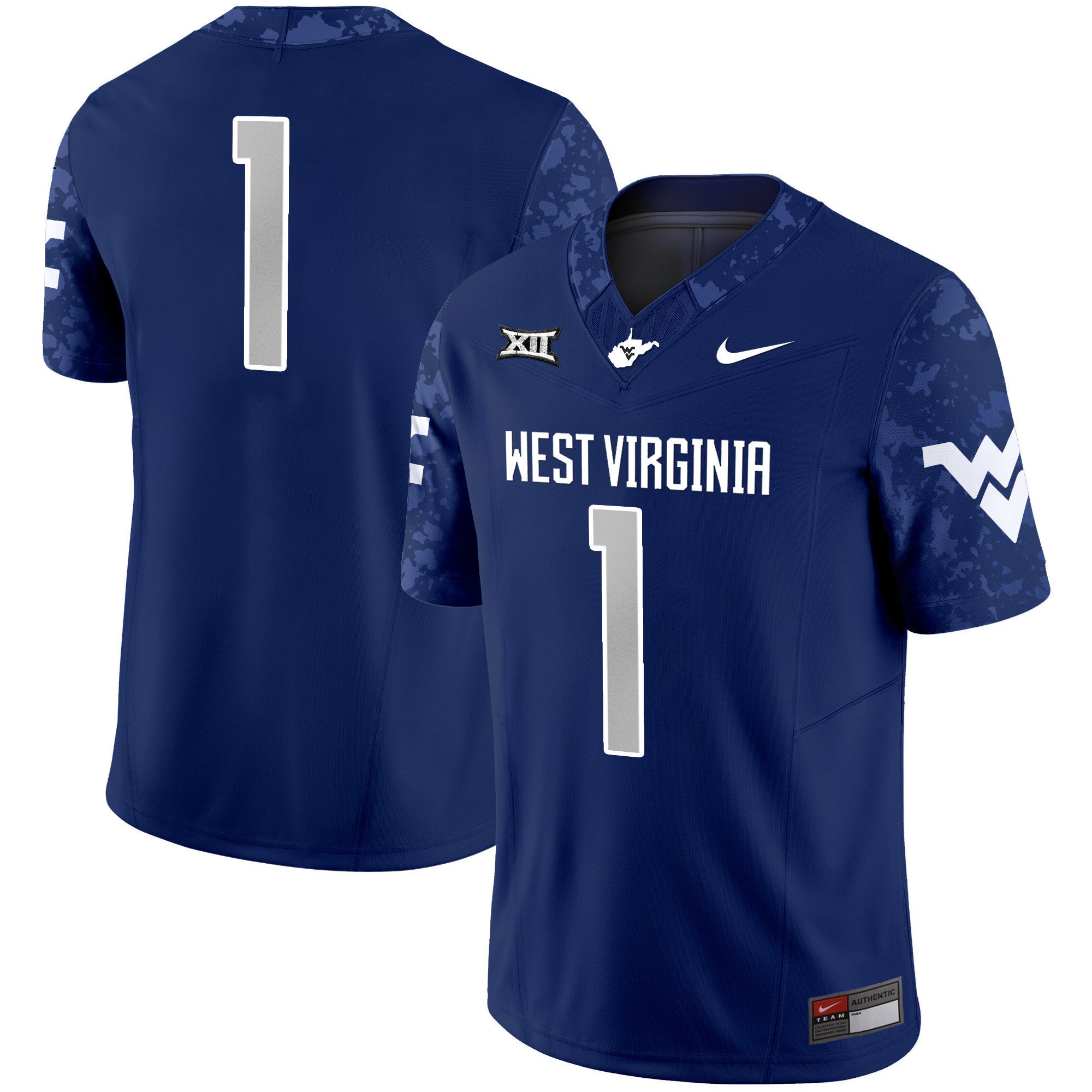 Women's West Virginia Mountaineers 2024 Vapor Limited Jersey V2 - All Stitched