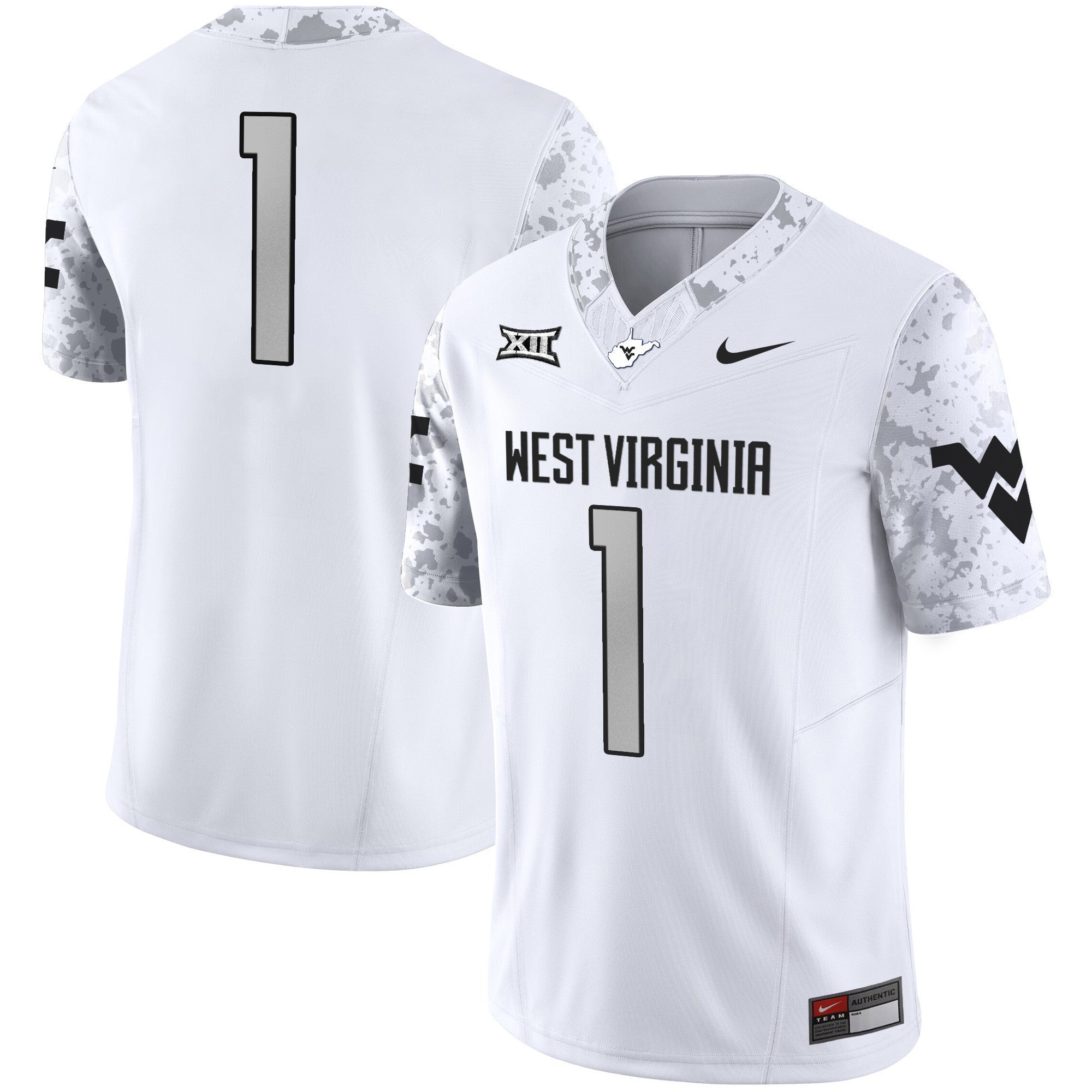 Women's West Virginia Mountaineers 2024 Vapor Limited Jersey V2 - All Stitched