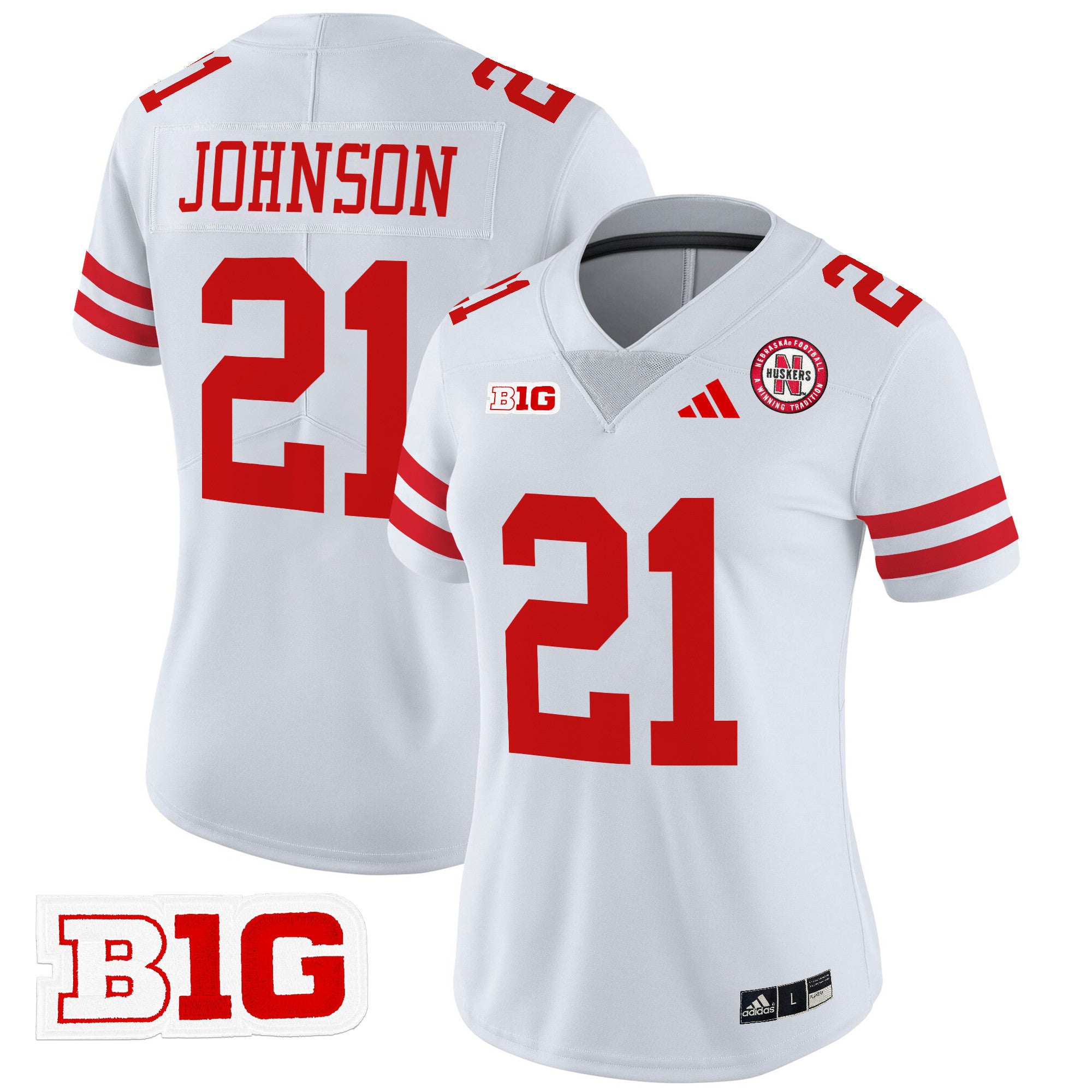 Women's Nebraska Cornhuskers 2024 Vapor Limited Jersey - All Stitched