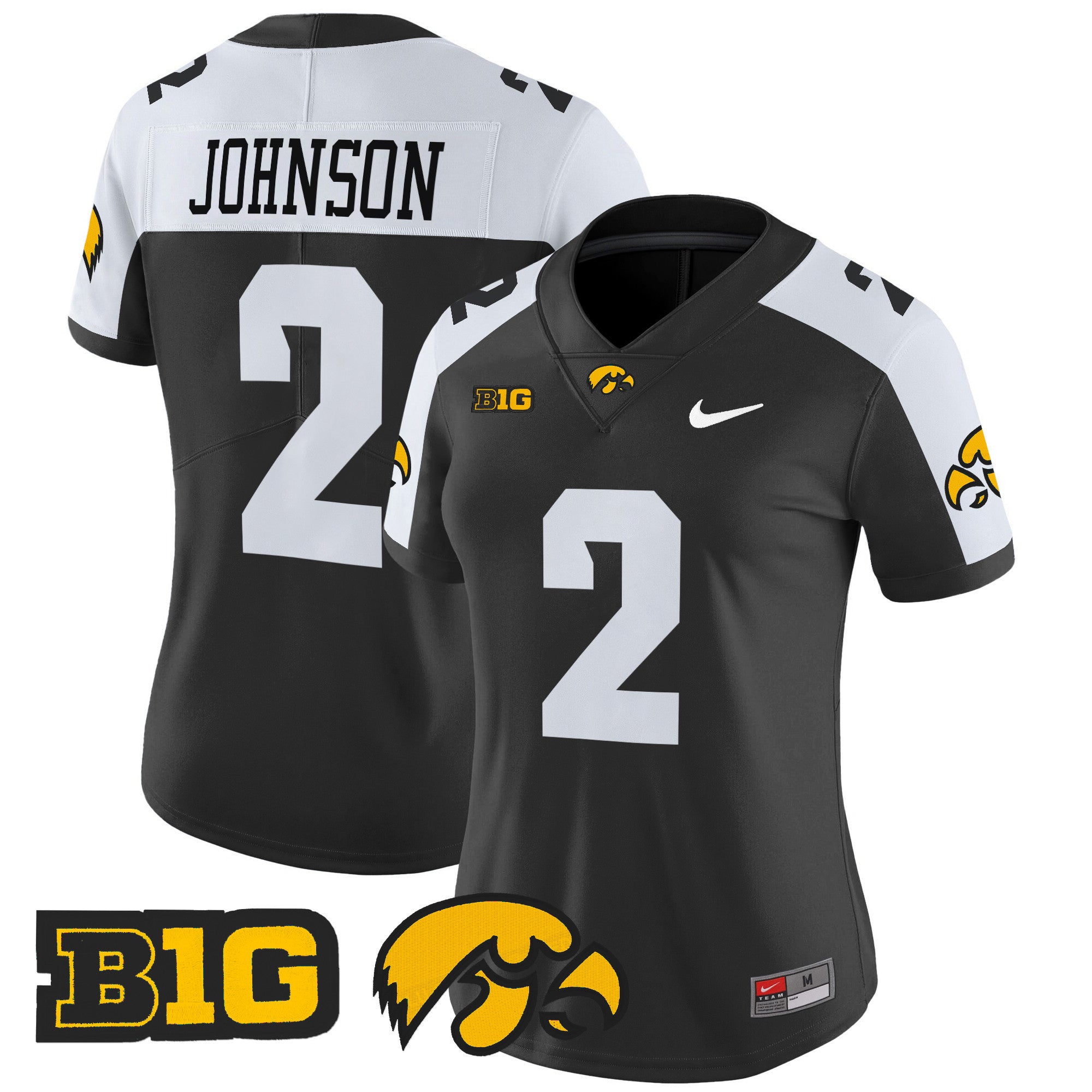 Women's Iowa Hawkeyes 2024 Vapor Limited Jersey - All Stitched