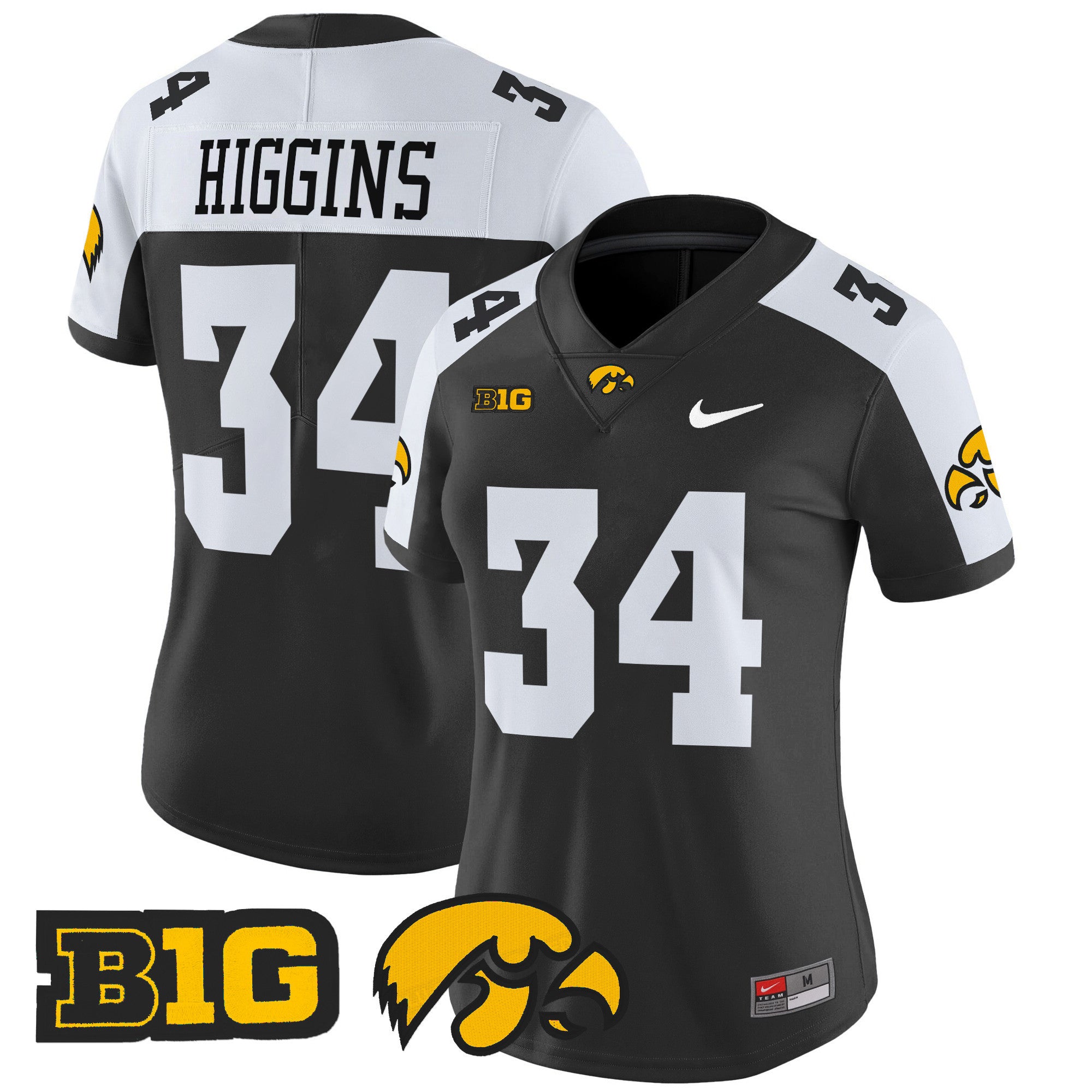 Women's Iowa Hawkeyes 2024 Vapor Limited Jersey - All Stitched