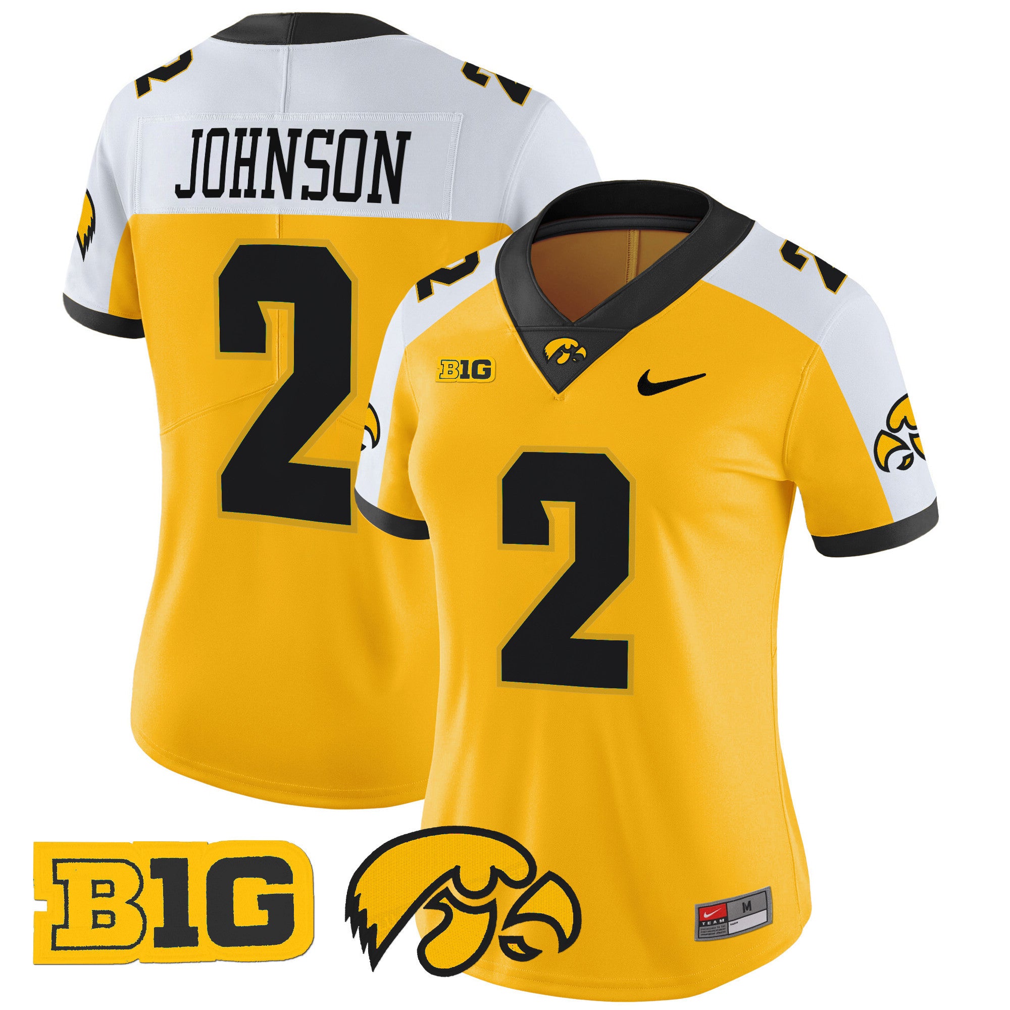 Women's Iowa Hawkeyes 2024 Vapor Limited Jersey - All Stitched