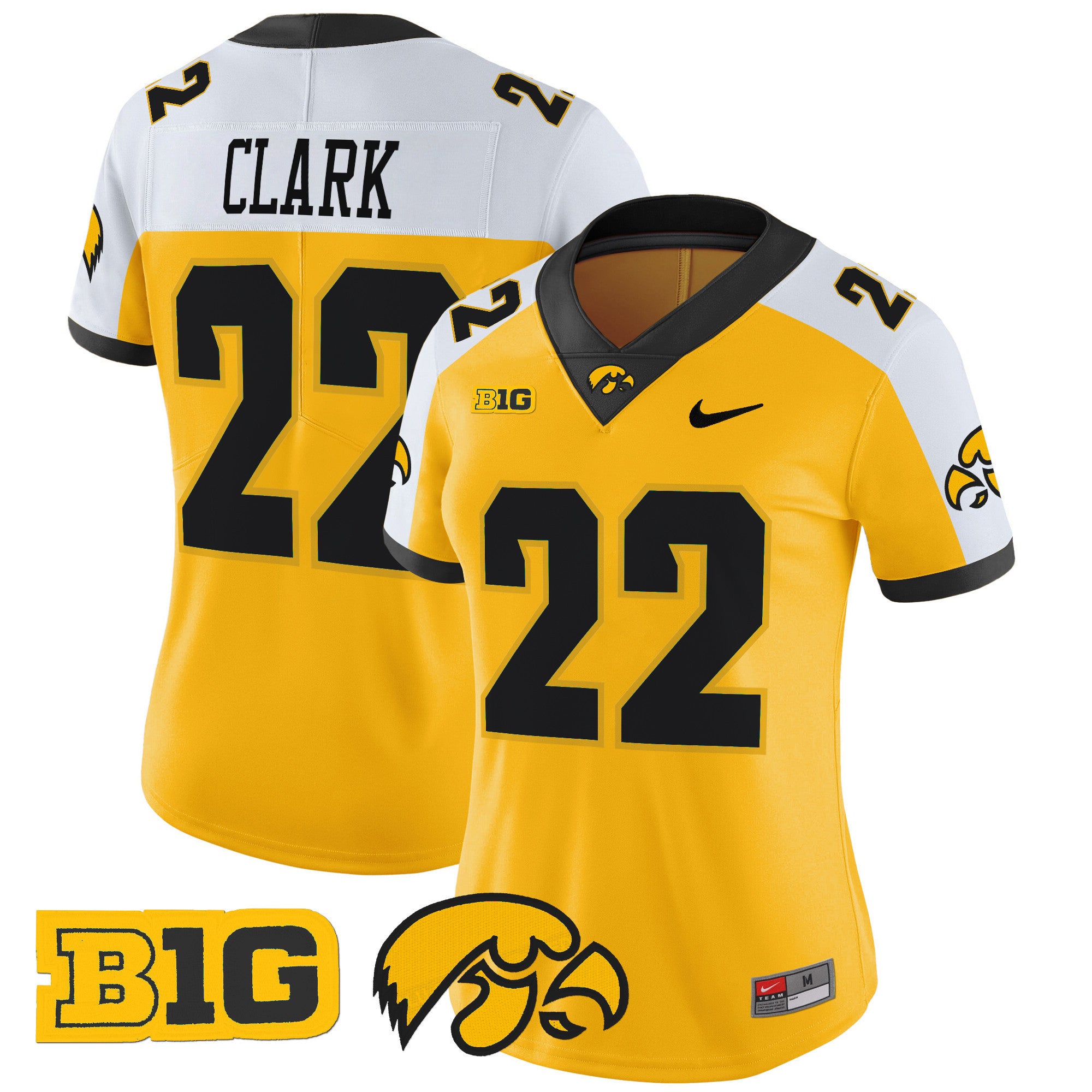 Women's Iowa Hawkeyes 2024 Vapor Limited Jersey - All Stitched
