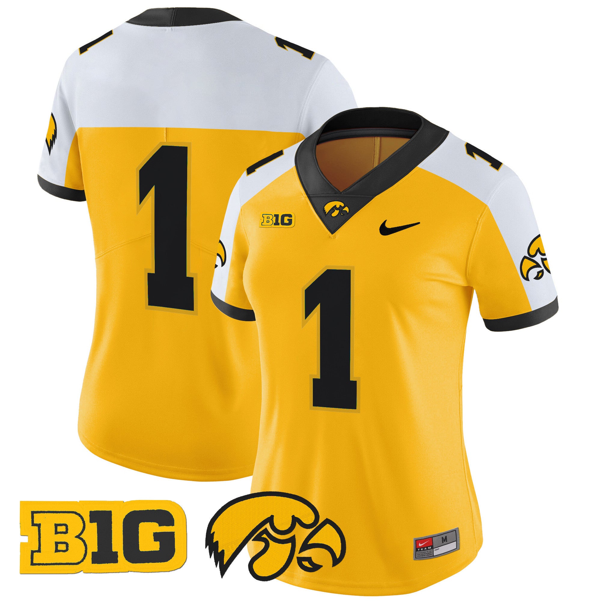 Women's Iowa Hawkeyes 2024 Vapor Limited Jersey - All Stitched