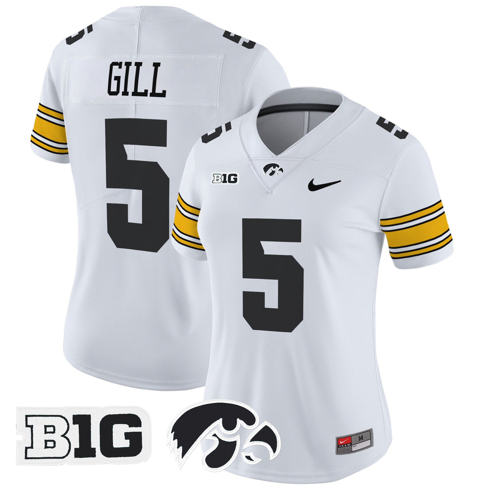 Women's Iowa Hawkeyes 2024 Vapor Limited Jersey - All Stitched