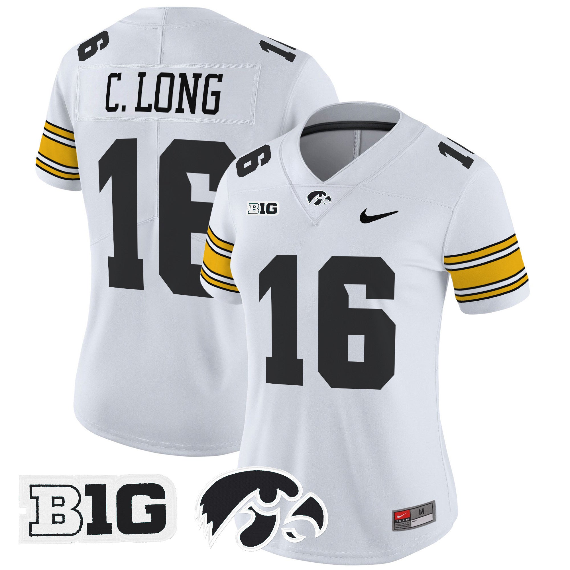 Women's Iowa Hawkeyes 2024 Vapor Limited Jersey - All Stitched