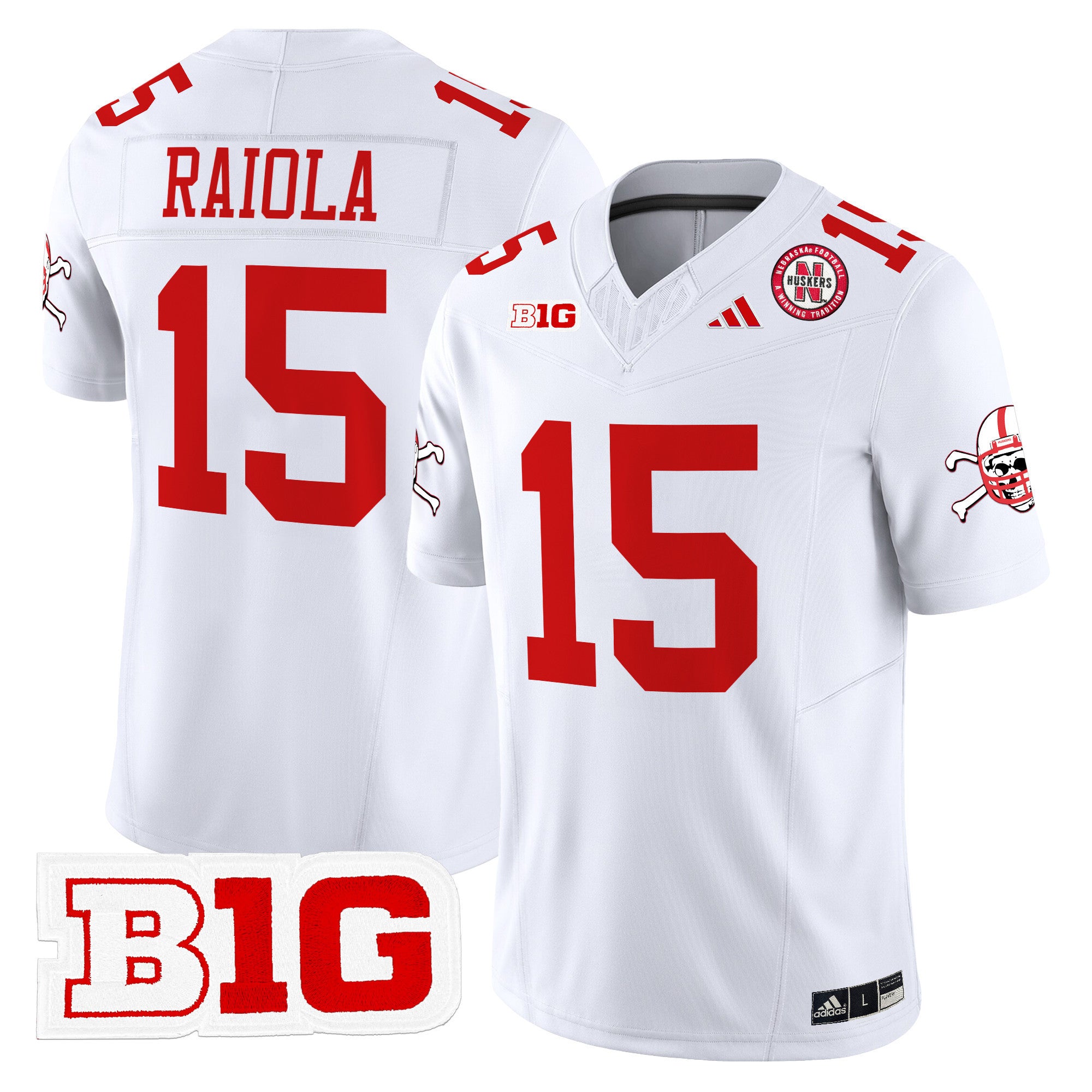 Men's Nebraska Cornhuskers 2025 Vapor Limited Jersey V2 - All Stitched