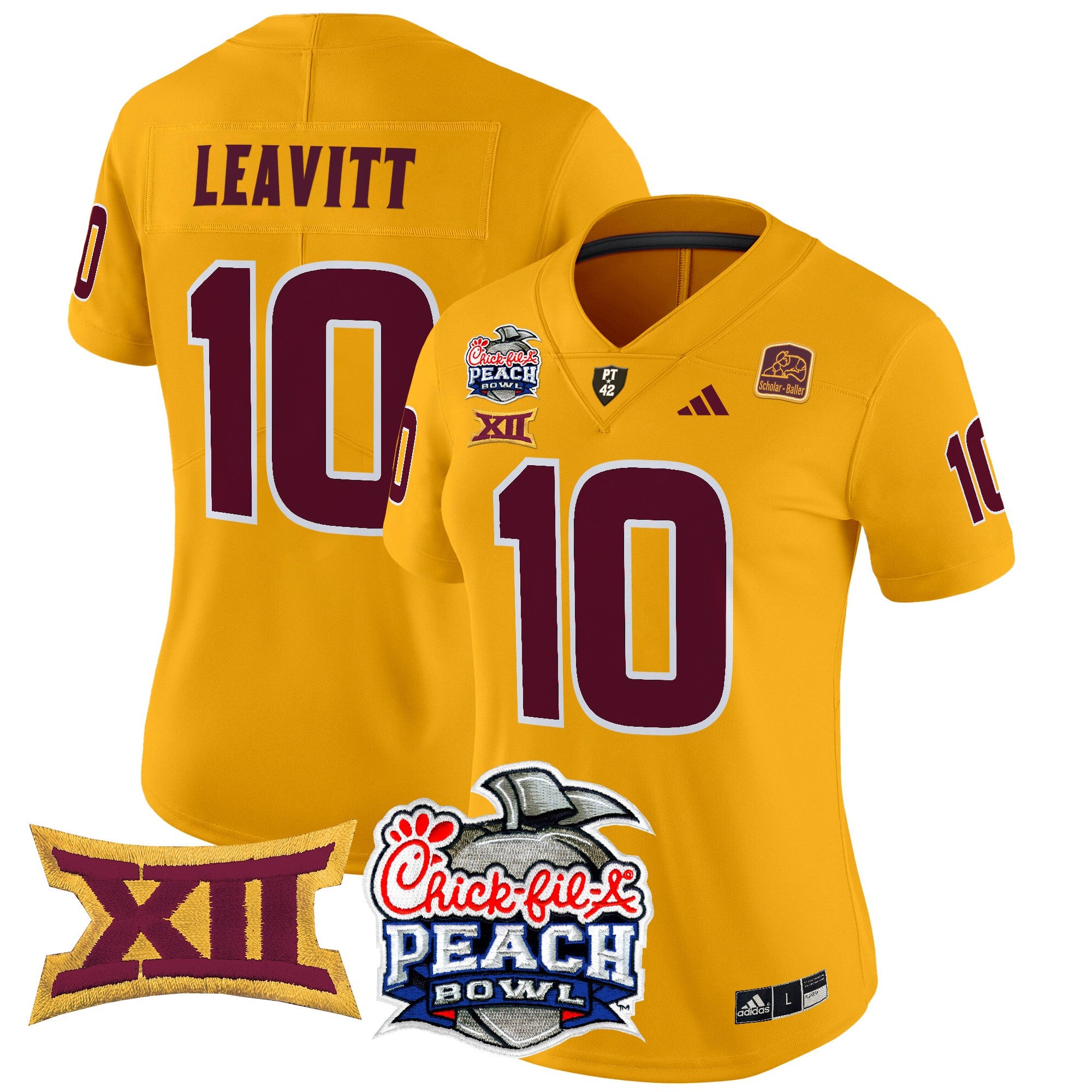 Women's Arizona State Sun Devils 2025 Peach Bowl Vapor Limited Jersey - All Stitched