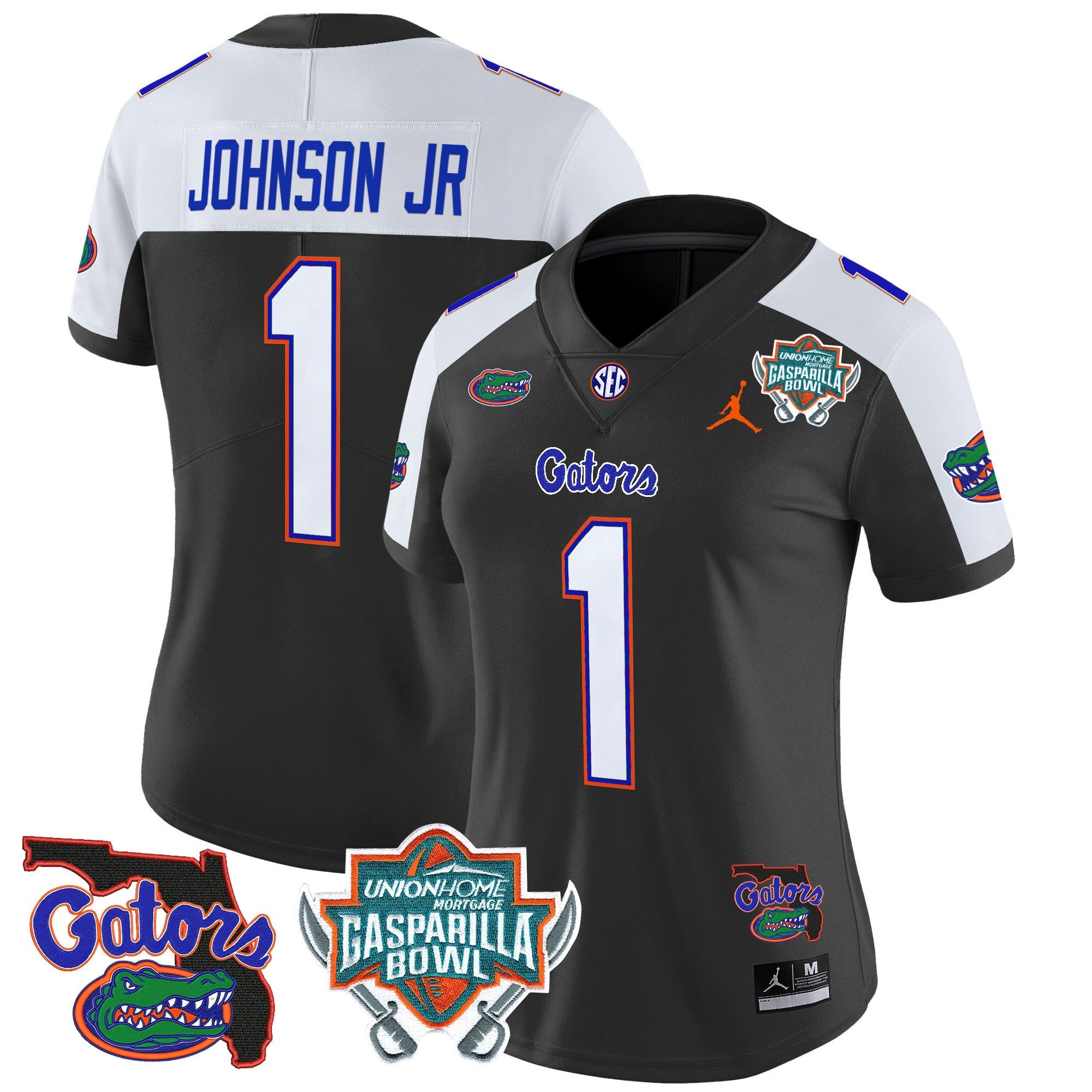 Women's Florida Gators 2025 Gasparilla Bowl Patch Vapor Limited Jersey - All Stitched