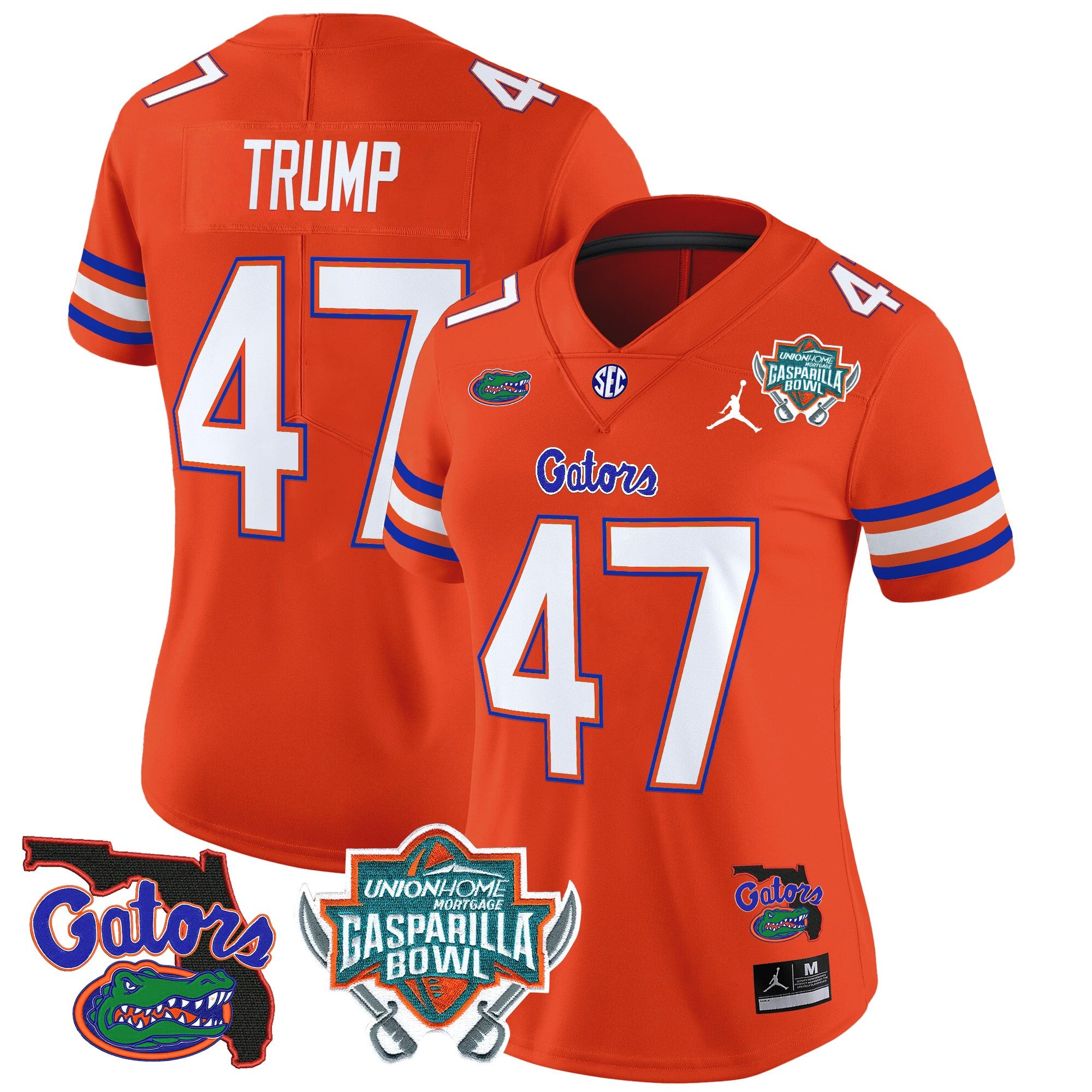 Women's Florida Gators 2025 Gasparilla Bowl Patch Vapor Limited Jersey - All Stitched