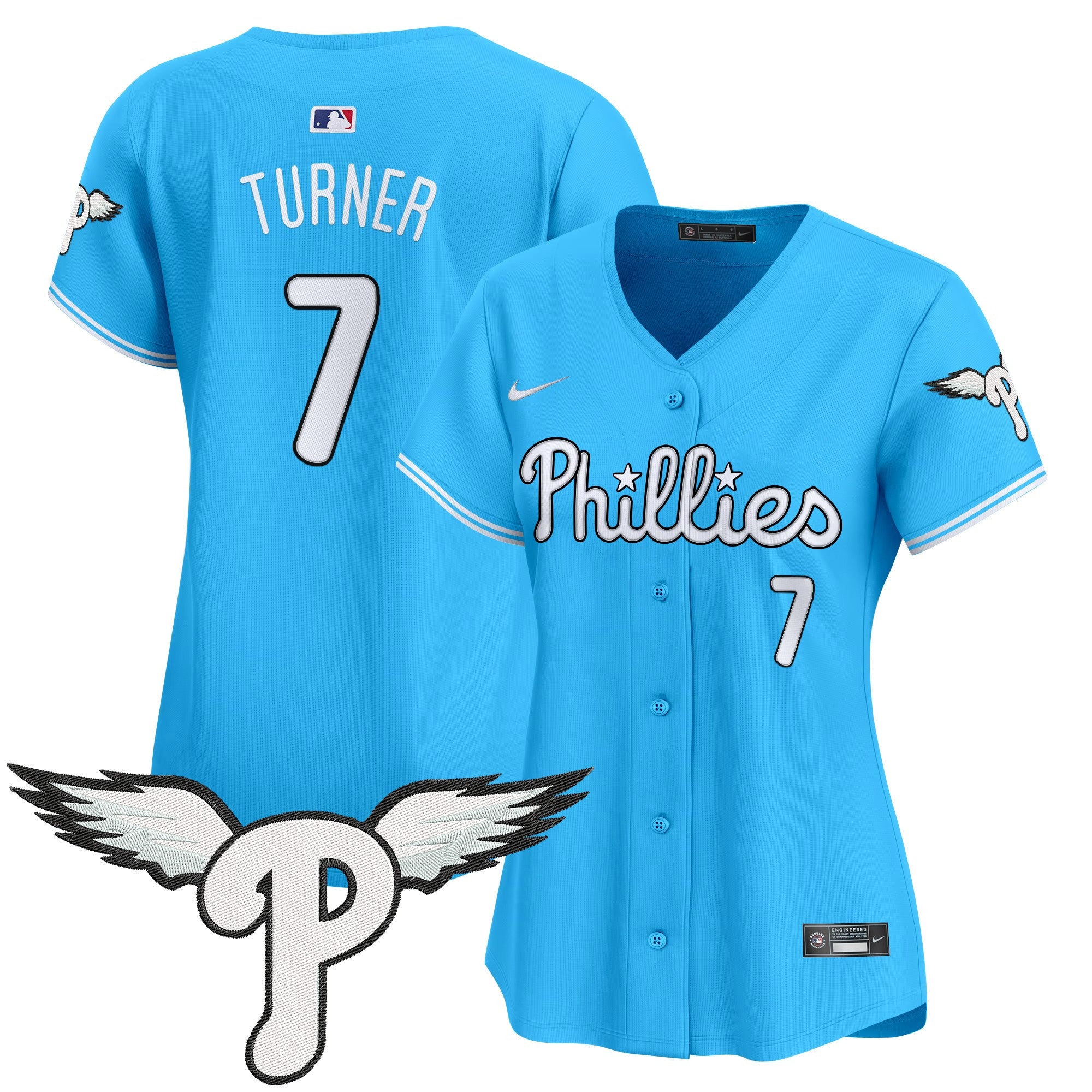 Women's Philadelphia Phillies 2025 Vapor Premier Limited Jersey - All Stitched