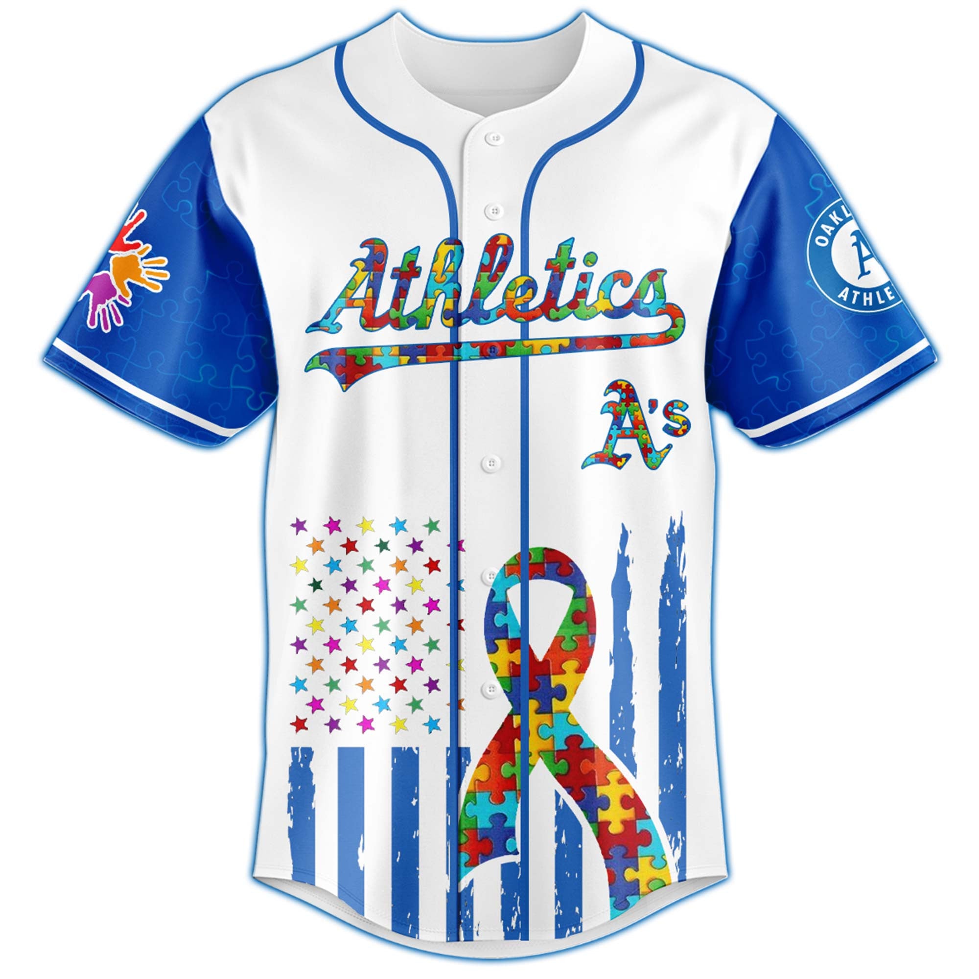 Oakland Athletics × Special Autism Awareness Month Limited Edition Jersey