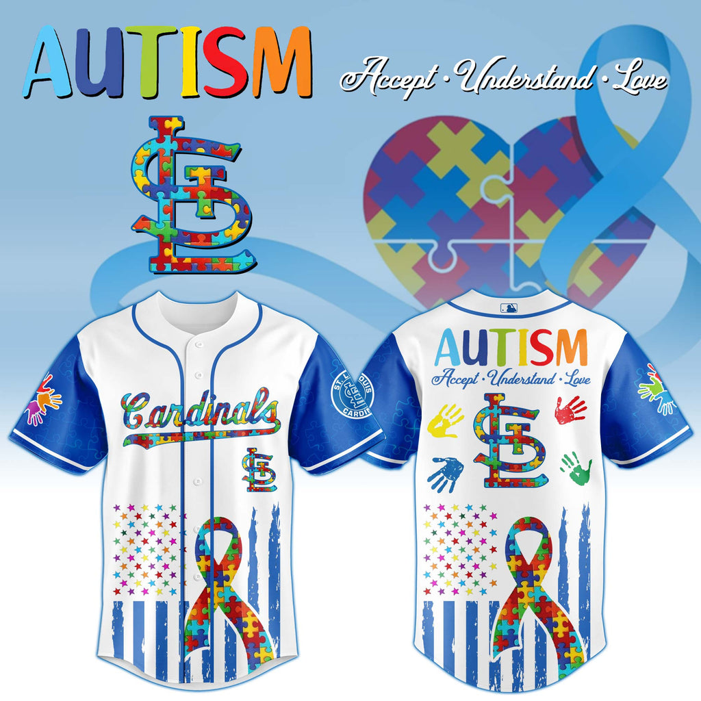 St. Louis Cardinals × Special Autism Awareness Month Limited Edition Jersey