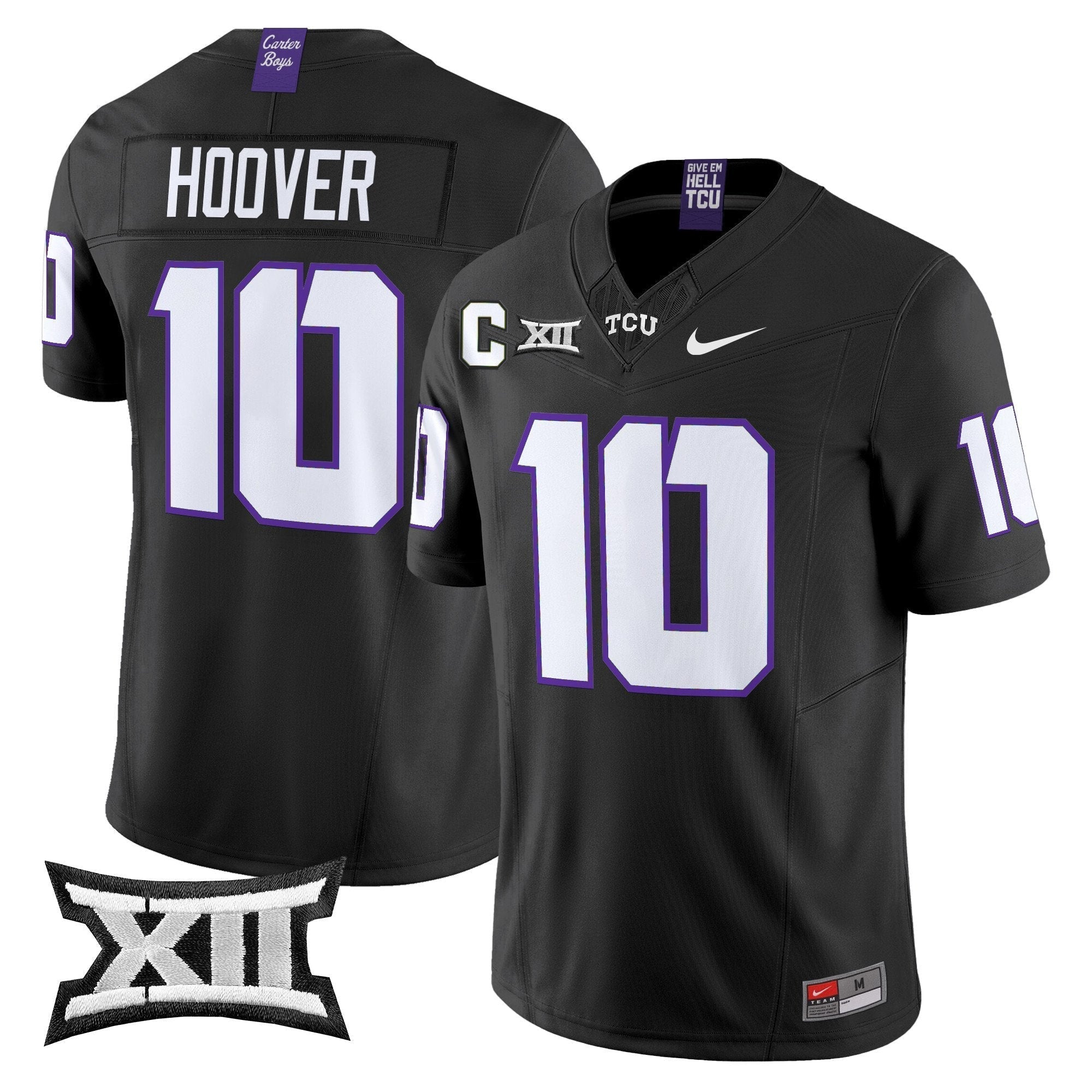 TCU Horned Frogs 2025 Vapor Limited Jersey - All stitched